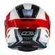 KASK MOTOCYKLOWY NZI TRENDY STREAM RAPID WHITE RED BLUE RED S M
