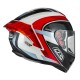 KASK MOTOCYKLOWY NZI TRENDY STREAM RAPID WHITE RED BLUE RED S XL