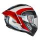 KASK MOTOCYKLOWY NZI TRENDY STREAM RAPID WHITE RED BLUE RED S XXL