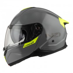 KASK MOTOCYKLOWY NZI COMBI 3 DUO SOLID NOUVEAU NARDO GREY XL