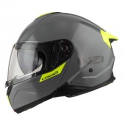KASK MOTOCYKLOWY NZI COMBI 3 DUO SOLID NOUVEAU NARDO GREY XL