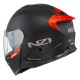 KASK MOTOCYKLOWY NZI COMBI 3 DUO SOLID NOUVEAU MATT BLACK S