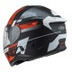 KASK MOTOCYKLOWY NZI COMBI 3 DUO METRIC BLACK RED MATT S