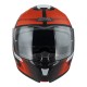 KASK MOTOCYKLOWY NZI COMBI 3 DUO METRIC BLACK RED MATT M