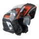 KASK MOTOCYKLOWY NZI COMBI 3 DUO METRIC BLACK RED MATT XXL