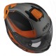KASK MOTOCYKLOWY NZI COMBI 3 DUO DAILY BLACK ORANGE ANTRACITE MATT XS