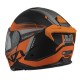 KASK MOTOCYKLOWY NZI COMBI 3 DUO DAILY BLACK ORANGE ANTRACITE MATT XL