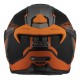 KASK MOTOCYKLOWY NZI COMBI 3 DUO DAILY BLACK ORANGE ANTRACITE MATT XL