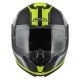KASK MOTOCYKLOWY NZI COMBI 3 DUO ORBE BLACK ANTRACITE YELLOW MATT XL