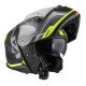 KASK MOTOCYKLOWY NZI COMBI 3 DUO ORBE BLACK ANTRACITE YELLOW MATT XL
