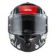KASK MOTOCYKLOWY NZI TRENDY STREAM RAPTOR BLACK GREY RED S MATT L