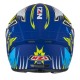 KASK MOTOCYKLOWY NZI TRENDY STREAM OCELO BLUE WHITE SKY BLUE MATT S