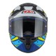 KASK MOTOCYKLOWY NZI TRENDY STREAM OCELO BLUE WHITE SKY BLUE MATT S