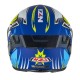 KASK MOTOCYKLOWY NZI TRENDY STREAM OCELO BLUE WHITE SKY BLUE MATT L