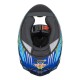 KASK MOTOCYKLOWY NZI TRENDY STREAM OCELO BLUE WHITE SKY BLUE MATT XXL
