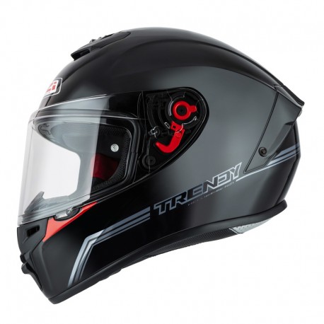KASK MOTOCYKLOWY NZI TRENDY STREAM SOLID NOUVEAU BLACK XS