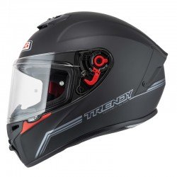 KASK MOTOCYKLOWY NZI TRENDY STREAM SOLID NOUVEAU MATT BLACK L