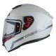 KASK MOTOCYKLOWY NZI TRENDY STREAM SOLID NOUVEAU WHITE S
