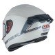 KASK MOTOCYKLOWY NZI TRENDY STREAM SOLID NOUVEAU WHITE S