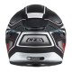 KASK MOTOCYKLOWY NZI EURUS 4 STREAM DUO CHARMANT BLACK WHITE TINTED S MATT S