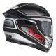 KASK MOTOCYKLOWY NZI EURUS 4 STREAM DUO CHARMANT BLACK WHITE TINTED S MATT M