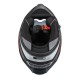 KASK MOTOCYKLOWY NZI EURUS 4 STREAM DUO CHARMANT BLACK WHITE TINTED S MATT M