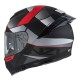 KASK MOTOCYKLOWY NZI EURUS 4 STREAM DUO VANGUARD BLACK ANTRACITE RED TINTED S MATT M