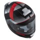 KASK MOTOCYKLOWY NZI EURUS 4 STREAM DUO VANGUARD BLACK ANTRACITE RED TINTED S MATT XXL