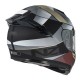 KASK MOTOCYKLOWY NZI EURUS 4 STREAM DUO VANGUARD BLACK SAND RED TINTED S MATT M