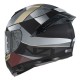 KASK MOTOCYKLOWY NZI EURUS 4 STREAM DUO VANGUARD BLACK SAND RED TINTED S MATT XL