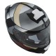 KASK MOTOCYKLOWY NZI EURUS 4 STREAM DUO VANGUARD BLACK SAND RED TINTED S MATT XL