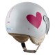 KASK MOTOCYKLOWY NZI PASARELA CORAZÓN ROSA M