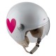 KASK MOTOCYKLOWY NZI PASARELA CORAZÓN ROSA M