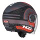 KASK MOTOCYKLOWY NZI RINGWAY 2 DUO ANTERA ANTRACITE RED MATT XS