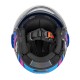 KASK MOTOCYKLOWY NZI RINGWAY 2 DUO CONNECTED BLUE PINK BLUE MATT XS