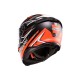 CABERG AVALON X BRAMA HELMET BLACK/RED FLUO/ GREY MATT