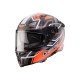 CABERG AVALON X BRAMA HELMET BLACK/RED FLUO/ GREY MATT