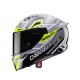 KASK CABERG AVALON X BRAMA CZARNY/ŻÓLTY FLUO/SZARY