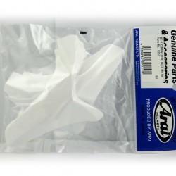 WLOT POWIETRZA BOCZNY TYLNY GÓRNY ARAI DO KASKU MX-V WHITE (ZESTAW 2 SZT.)