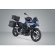 ZESTAW BAGAŻOWY ADVENTURE SW-MOTECH BMW F 750/800/850 GS. PLASTIC RACK. BLACK