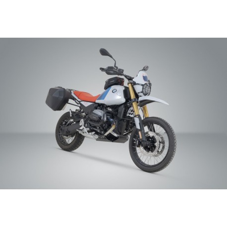ZESTAW KUFRA BOCZNEGO URBAN ABS I STELAŻA SW-MOTECH 2X 16,5 L. BMW R12 G/S (25-)