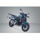 ZESTAW KUFRA CENTRALNEGO TRAX ADV SW-MOTECH 37/37 L. BMW F 900 R / XR (24-) SILVER