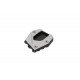 NAKŁADKA NÓŻKI BOCZNEJ SW-MOTECH BLACK/VOGE DS900X (23-) BLACK SILVER
