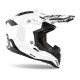 KASK MOTOCYKLOWY AIROH AVIATOR 3 FIM WHITE GLOSS XS