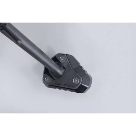 NAKŁADKA NÓŻKI BOCZNEJ SW-MOTECH KAWASAKI VERSYS 1000 (14-)/1100 (24-) BLACK/SILVER