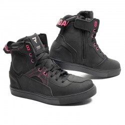 BUTY SKÓRZANE REBELHORN VANDAL BLACK/PINK 38