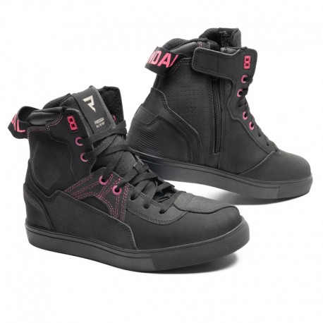 BUTY SKÓRZANE REBELHORN VANDAL BLACK/PINK 38
