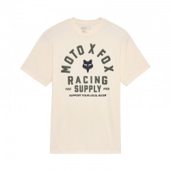 T-SHIRT FOX LOCAL RACER PREM OFF WHITE M