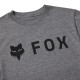 T-SHIRT JUNIOR FOX ABSOLUTE HEATHER DARK GREY YS