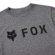 T-SHIRT JUNIOR FOX ABSOLUTE HEATHER DARK GREY YS